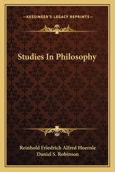 Paperback Studies In Philosophy Book