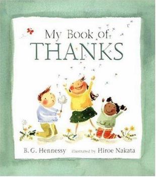 Hardcover My Book of Thanks Book
