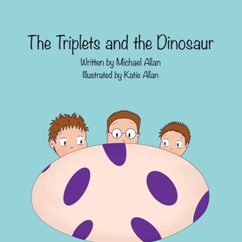 Paperback The Triplets and the Dinosaur Book