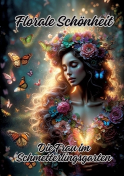 Paperback Florale Schönheit: Die Frau im Schmetterlingsgarten [German] Book