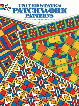 Paperback United States Patchwork Patterns Coloring Book
