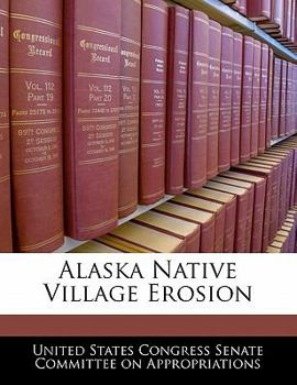 Paperback Alaska Native Village Erosion Book