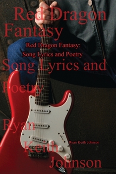 Paperback Red Dragon Fantasy; Song Lyrics and Poetry Book