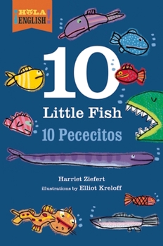Hardcover 10 Little Fish/10 Pececitos Book