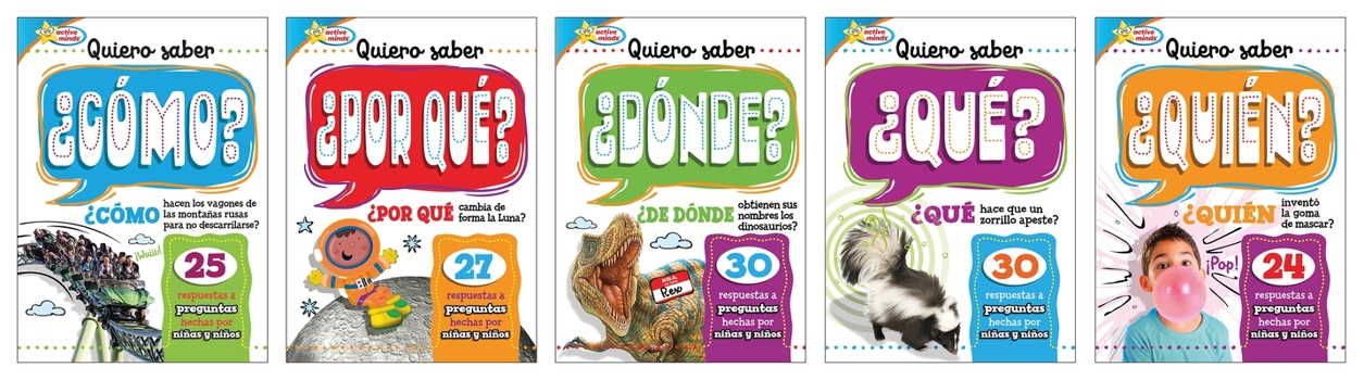 Misc. School & Library Active Minds Quiero Saber (Kids Ask) Read-Along Series Book