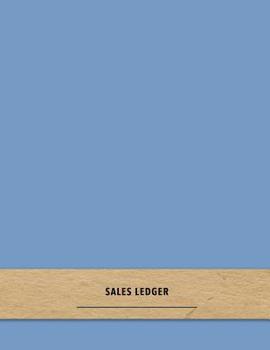 Sales Ledger: Blue online picker gross sale profit tracking log book - For arbitrage resellers looking to grow and track sales