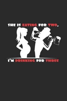 Paperback Eating for two: 6x9 Pregnancy - dotgrid - dot grid paper - notebook - notes Book