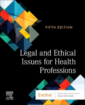Paperback Legal and Ethical Issues for Health Professions Book