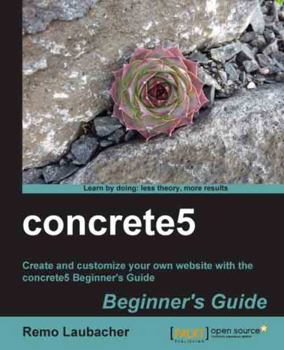 Paperback Concrete5 Beginner's Guide Book