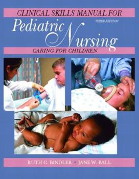 Paperback Pediatric Nursing Clinical Skills Manual Book
