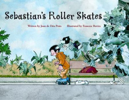 Hardcover Sebastian's Roller Skates Book