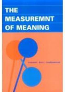Paperback The Measurement of Meaning Book