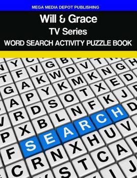 Paperback Will & Grace TV Series Word Search Activity Puzzle Book