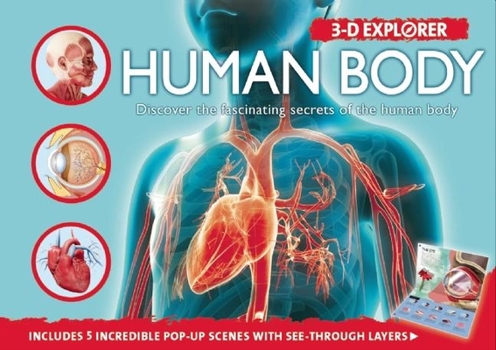 Hardcover 3-D Explorer: Human Body Book