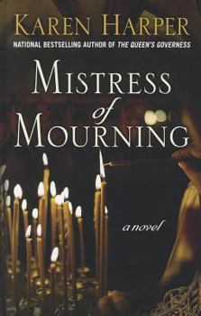 Hardcover Mistress of Mourning [Large Print] Book