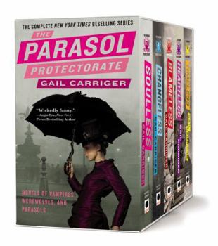 Paperback The Parasol Protectorate Boxed Set: Soulless/Changeless/Blameless/Heartless/Timeless Book