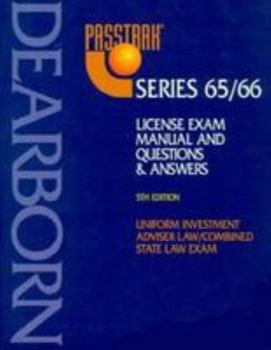 Paperback Uniform Investment Advisor Law/Combined State Law Exam, Questions & Answers Book