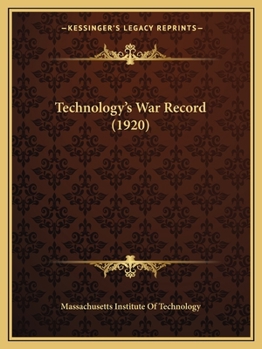 Technology's War Record