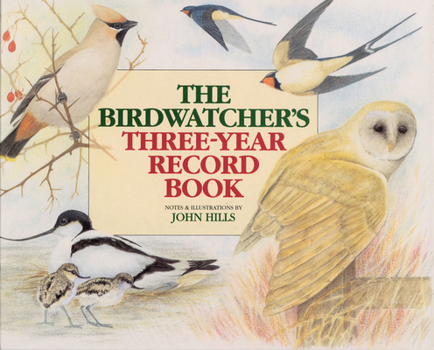 Hardcover Birdwatcher's Three Year Record Book