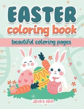 Paperback Easter coloring book: beautiful coloring pages Book