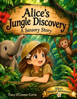 Paperback Alice's Jungle Discovery: A Sensory Story (Alice's Magical Adventures) Book