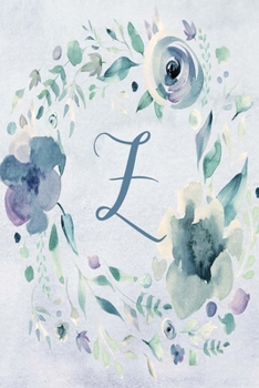 2020 Weekly Planner, Letter Z - Blue Purple Floral Design: 6”x9” Weekly Planner/Calendar (Letter/Initial Y - Blue Purple Floral Design 6”x9” Planner/Calendar Alphabet Series)