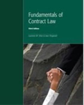Paperback Fundamentals of Contract Law Book