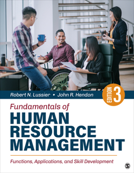 Paperback Fundamentals of Human Resource Management: Functions, Applications, and Skill Development Book
