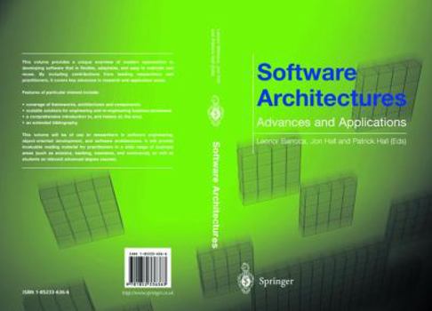 Paperback Software Architectures: Advances and Applications Book