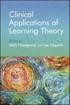 Hardcover Clinical Applications of Learning Theory Book