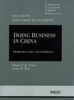 Paperback Doing Business in China (American Casebook Series) Book