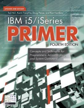 Paperback IBM i5/iSeries Primer: Concepts and Techniques for Programmers, Administrators, and System Operators Book