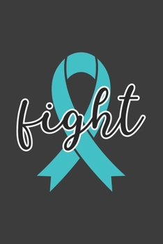 Writing About My Health Journey with Dysautonomia: College Ruled Notebook (Fight Turquoise Awareness Ribbon Cover)