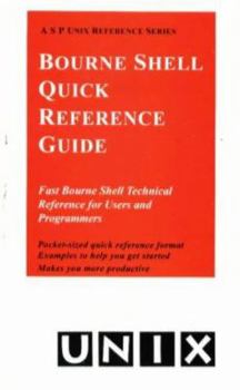 Paperback Bourne Shell Quick Reference Guide Book
