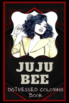 Paperback Jujubee Distressed Coloring Book: Artistic Adult Coloring Book