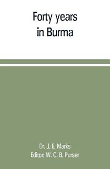 Paperback Forty years in Burma Book