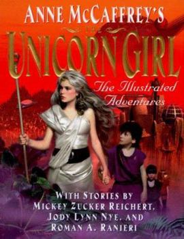 Hardcover Anne McCaffrey's Unicorn Girl Book