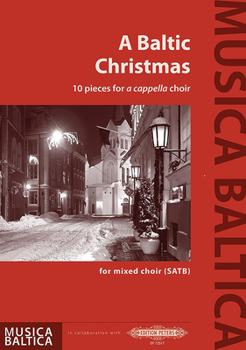 Paperback A Baltic Christmas for Satb Choir: 10 Pieces (Lat/Ltv/Eng) Book