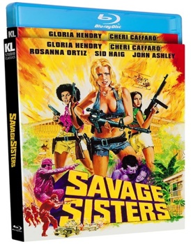 Blu-ray Savage Sisters Book