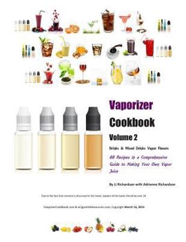 Paperback Vaporizer Cookbook: Drinks & Mixed Drinks Book