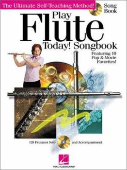 Paperback Play Flute Today!: Songbook [With CD] Book