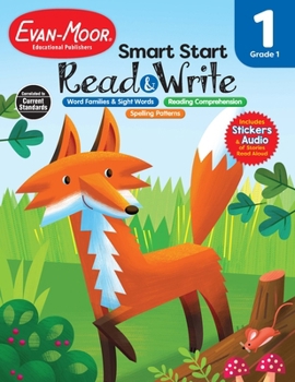 Paperback Smart Start: Read and Write, Grade 1 Workbook Book
