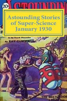 Paperback Astounding Stories of Super-Science January 1930 Book