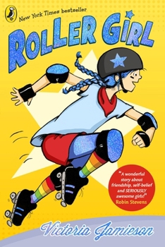Paperback Puffin Roller Girl. Book