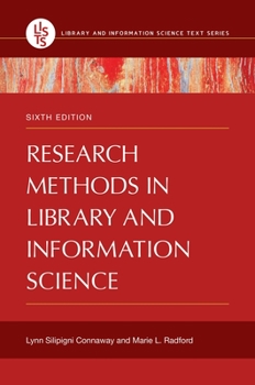 Paperback Research Methods in Library and Information Science Book