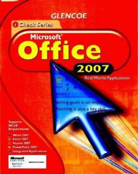 Hardcover Icheck Microsoft Office 2007, Student Edition Book