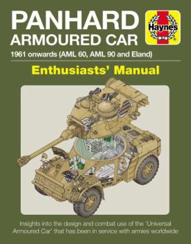 Hardcover Panhard Armoured Car: 1961 Onwards (AML 60, AML 90 and Eland) Book