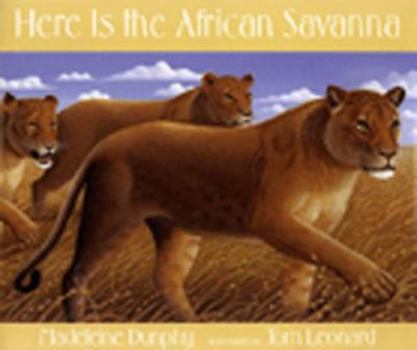 Paperback Here is the African Savanna Book
