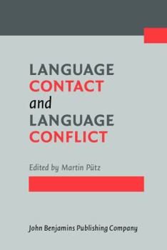 Hardcover Language Contact and Language Conflict (Not in series) Book