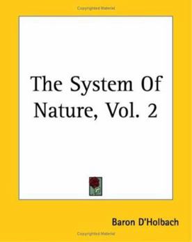 Paperback The System Of Nature, Vol. 2 Book